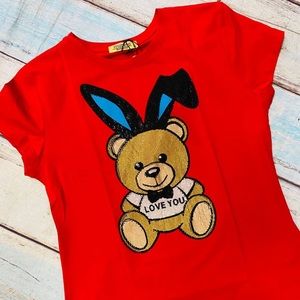 Red T-shirts vinizbena